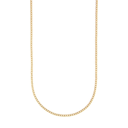 18ct gold Curb chain