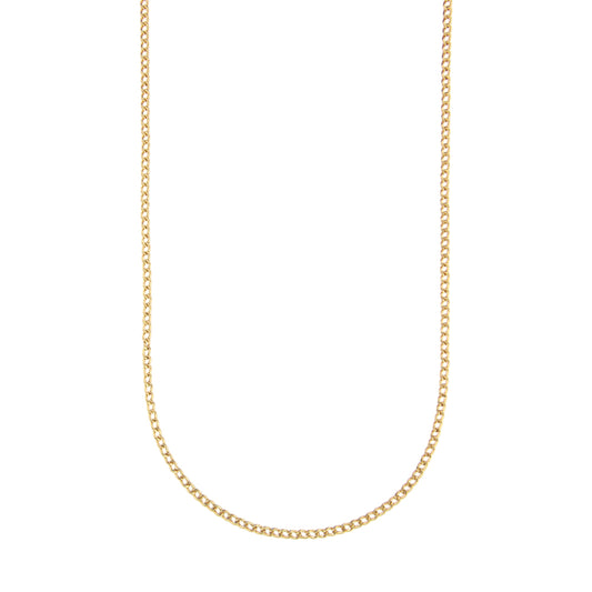 18ct gold Curb chain