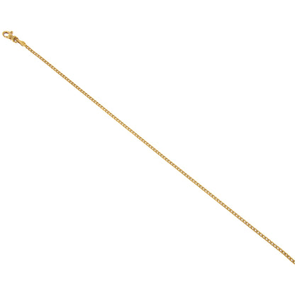 18ct gold Curb bracelet