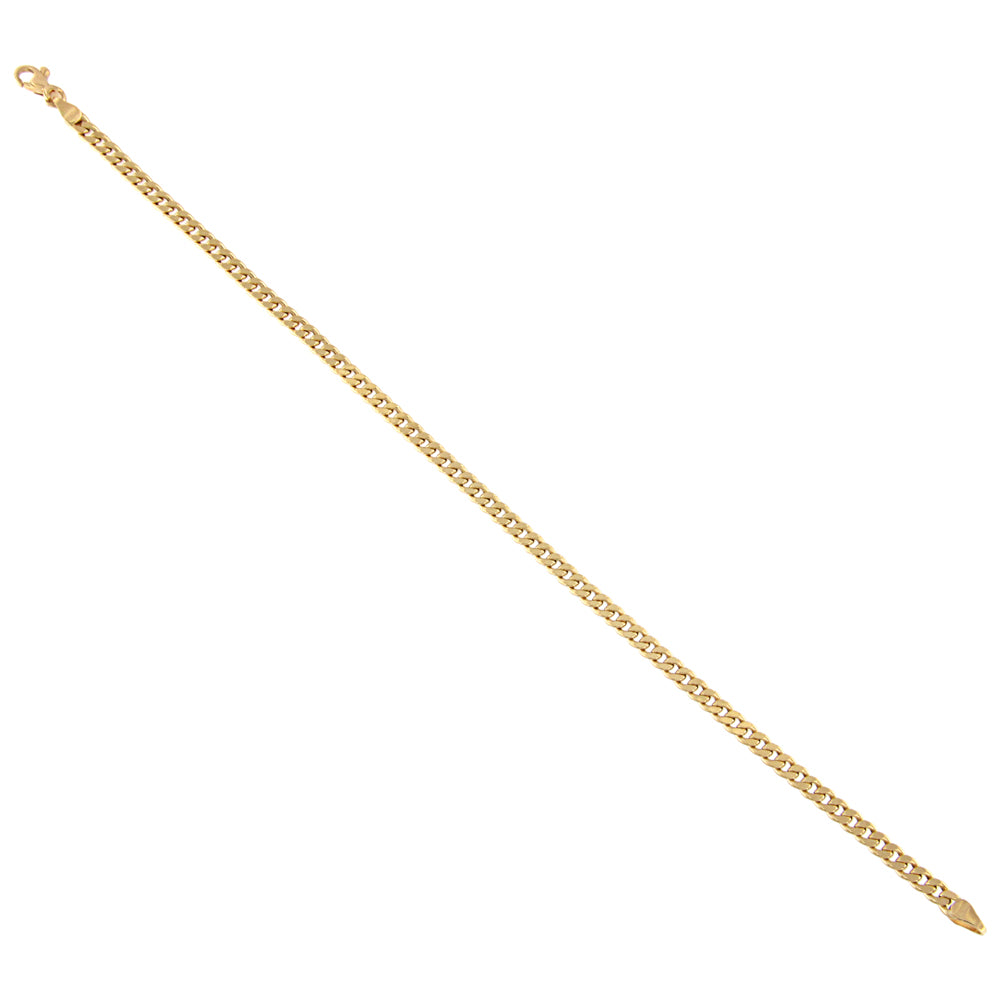 18ct gold Curb bracelet