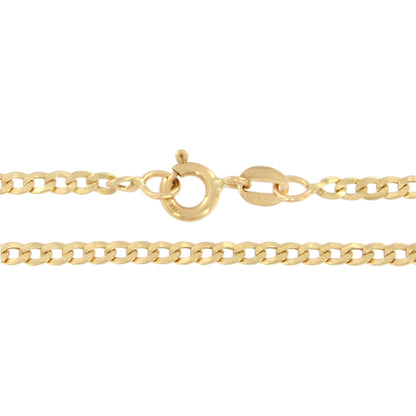 18ct gold Curb chain