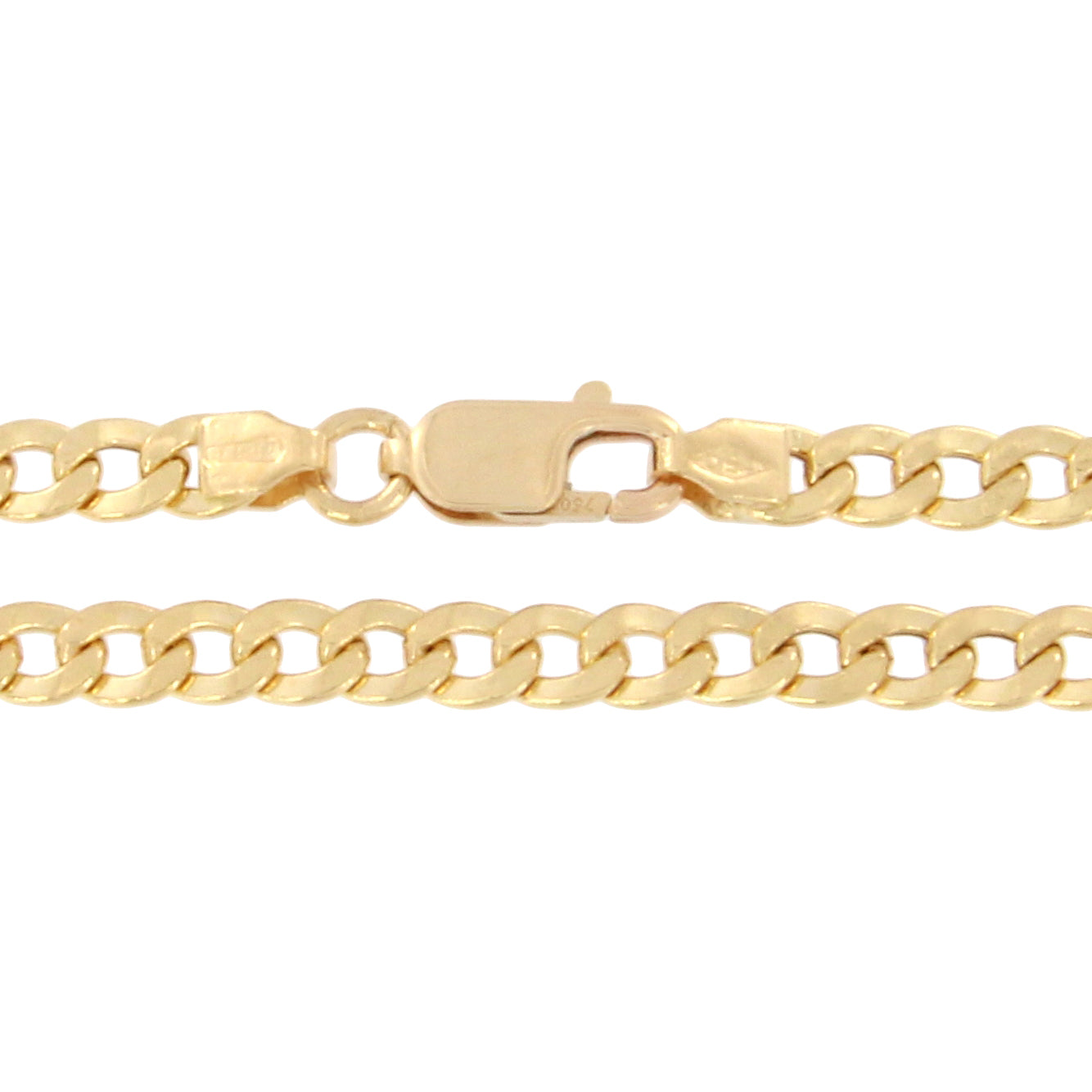 18ct gold Curb chain