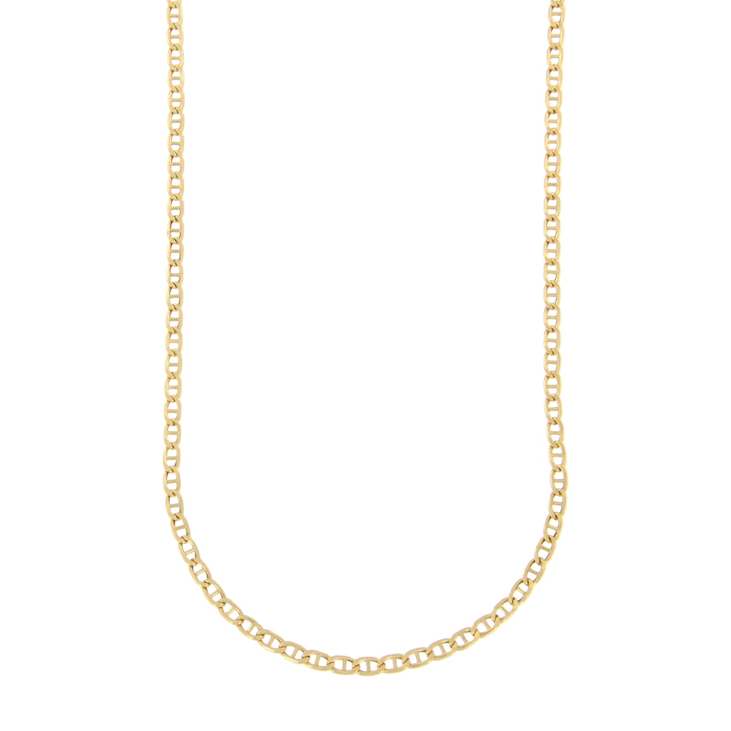 18ct gold Diamond anchor chain