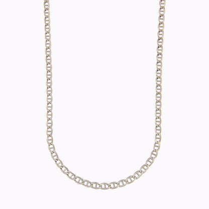 18ct gold Diamond curb chain