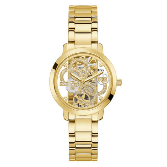 Guess Athena Ladies C/Gold Tone Sil